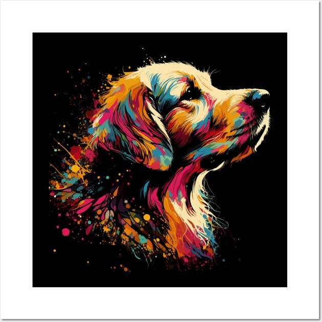 Golden Retriever Wall Art by Mi Bonita Designs